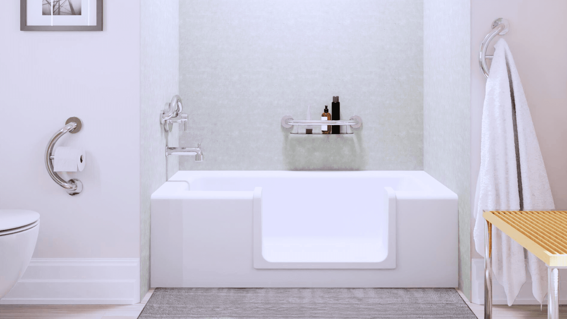 Bytown Better Bathtubs and Showers' finish work